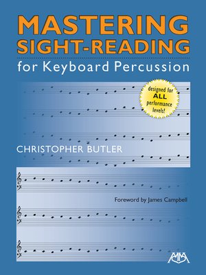 cover image of Mastering Sight-Reading for Keyboard Percussion
